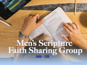 Picture of the even Mens scripture Faith Sharing Group